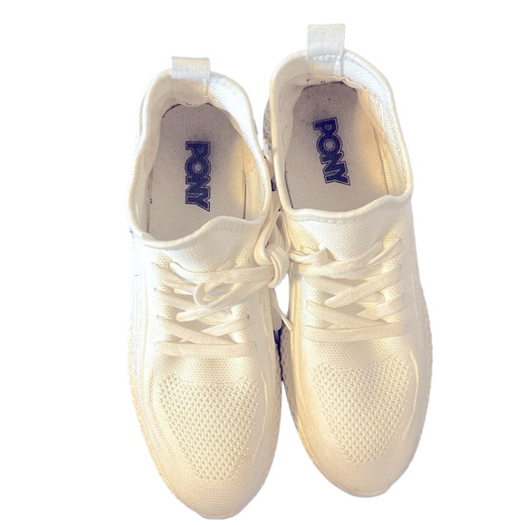 Like NEW! PONY size 11 US -shoe - sneaker - running shoe - white - - Picture 6 of 6